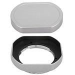 Metal Bayonet Lens Hood for Fujifilm XF 35mm F2 R WR FUJINON XF 23mm F2 R WR,XC 35mm F2,with Cap, Fuji 35mm F2 Lens Hood, Fuji 23mm F2 Lens Hood, 35mm F2 Hood, 23mm/F2 Hood, Replaces LH-XF35-2 Hood