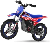 RFN Warrior Kids E350 36V Kids Electric-Dirt-Bike, 500W Electric Motorcycle 18.6 mph Max, 11.2-Mile Long-Range Off-Road Bike with 3 Speeds for Ages 4-8