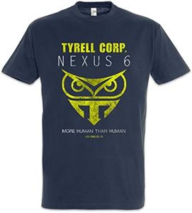 Urban Backwoods Tyrell Corporation Nexus 6 Men T-Shirt Blue Size 5XL