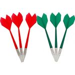 Joneytech Safety Board Darts, 6 Pcs Soft Tip Replacement Darts for Safety Dart Board Games Best Gift for Party, Family and Office Leisure Sport