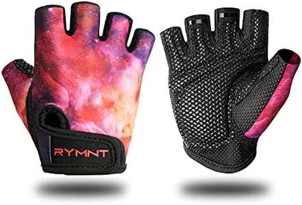 ZEROFIRE Workout Gloves for Women Men - Weight Lifting Gloves with Full Palm Protection & Extra Grip for Women Gym, Weightlifting, Weight Lift, Rowing, Exercise, Sport, Cycling.Galaxy-Small