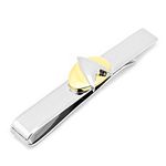 Cufflinks Inc Men's Two Tone Star Trek Delta Shield Tie Bar Gold/Silver Size OSFA