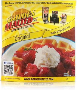 Carbon's Golden Malted Pancake & Waffle Flour Mix, Original, 32-Ounces Bag w/Exit 28 Bargains Sticker