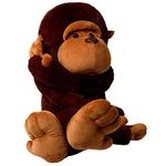 YunNasi Giant Monkey Teddy Large Cuddly Animal Plush Doll Toy Gift for Children Girlfriends XL/80cm