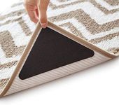 Anti Curling Rug Grippers - Latest Anti Curling Rug Pad Anti Folding Carpet Corners to Make Rug Corner Flat, EVA Foam Carpet Tape No Sticky to The Floor Hardwood Safe & Removable Not an Anti-Slip Pad