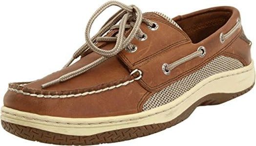 Sperry Top-Sider Men's Billfish 3-Eye Boat Shoe, Dark Tan, 9 M US