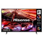 Hisense 55E7HQTUK QLED Gaming Series 55-inch 4K UHD Dolby Vision HDR Smart TV with YouTube, Netflix, Disney + Freeview Play and Alexa Built-in, Bluetooth and WiFi, TUV Certificated (2022 NEW)