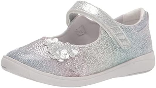 Stride Rite Girls Holly-Adaptable Mary Jane Flat, Multi, 7 X-Wide Toddler