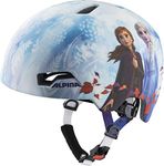 ALPINA Unisex - Children, HACKNEY DISNEY cycling helmet, Frozen II, 47-51 cm