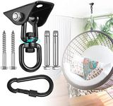 Hammock Hanging kit,360°Rotating 12