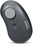 Culinare One Touch Electronic Tin Opener, Grey, Plastic/Stainless Steel, Automatic Can Opener, Battery Operated/Hands-Free Use/Magnetic Lid Removal, Batteries Not Included