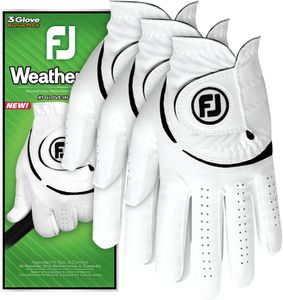FootJoy WeatherSof Golf Glove 3-Pack – All-Weather Grip