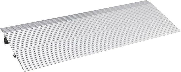 2" Rise Door Threshold Ramp - 800Lbs Load Capacity, Versatile Use for Wheelchairs, Strollers, Scooters, Power Chairs, Aluminum Door Entry Ramp w/Non-Slip Surface