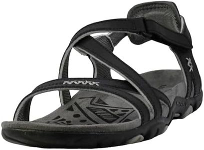 Merrell Women's Sandspur Rose LTR Sandal, Black/Paloma, 8