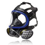 Dräger X-plore 5500 Full-Face Respirator Mask NIOSH approved + 2x Gas filters | Eye and Respiratory Protection, Anti-Fog, 180° View