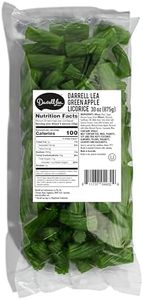 Darrell Lea Bulk Australian Licorice, Non-GMO, No Palm Oil, No High Fructose Corn Syrup, Soft & Chewy Licorice Candy, Made in Australia (1.925 Pound Bulk Bag, Apple)