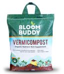 Bloombuddy Organic Vermicompost Fertilizer Manure for plants 4.5 Kg, Pack of 1