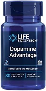 Life Extension Dopamine Advantage - Phellodendron Bark Extract Supplement Pills with Vitamin B12 - for Youthful Dopamine Levels and Brain Health - Gluten-Free, Non-GMO, Vegetarian - 30 Capsules