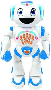 Lexibook Powerman Star-Robot Giocattolo parlante Che Cammina telecomandato STEM programmabile per Bambini 4+