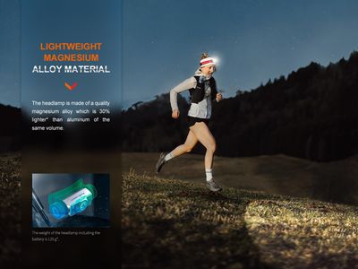 Fenix HM62-T Head Torch – 1200 Lumens, Rechargeable, Red Light, IP68