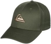 Quiksilver Mens Decades Cap, Green