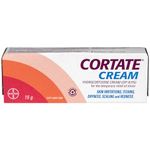 Cortate Hydrocortisone Cream, Skin Irritations, Itching, Dryness, Scaling and Redness, 15 g