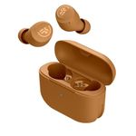 JLab Go Air Tones+ True Wireless Earbuds Designed with Auto On and Connect, Touch Controls, 32+ Hours Bluetooth Playtime, EQ3 Sound, and Dual Connect, Natural Earthtone Color (7572 W)