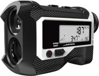 ACPOTEL Golf Rangefinder with Slope, LCD External Display with Magnetic Strip, Fast Flagpole Lock Vibration Golf Range Finder (Yd/M) Range Finder Golf | Laser Range Finder 800yd (Standard not Magnet)