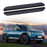 2Pcs Aluminium Running Boards Fits for Kia EV9 2024 2025 Side Step Pedal Fixed Foot Step Pedal Rail Board Stair