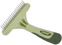 Coastal Pet Safari Dog Single Row Rotating Pins Undercoat Rake Dog Grooming Rake - Gentle Dematting Comb for Dogs - Effective Deshedding Comb - Pet Grooming Tools - Single Row