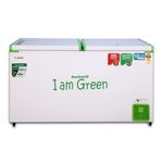 Rockwell 450DDUC Deep Freezer – Double Door, 5 Star, Saves Up to 53% Power, Fast Cooling, Convertible GREEN Chest Freezer, 10-Year Coil Warranty, 5-Year Full Warranty