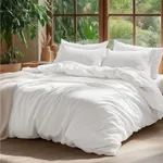 Bedsure 100% Washed Cotton Duvet Co