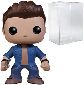 POP Supernatural - Dean Winchester Funko Vinyl Figure (Bundled with Compatible Box Protector Case), Multicolored, 3.75 inches