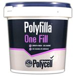 Polycell Polyfilla Trade One Fill 1 Litre, White