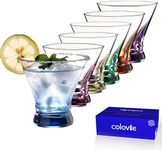 ColoVie Martini Glasses Set of 6 - 