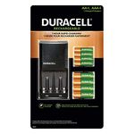 Duracell Rechargeable AA and AAA Batteries With Charger Pre Charged