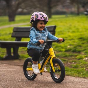 Hornit Airo Kids Balance Bike, 12-Inch Push Bike – Magma Red