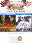 Civil War Double Feature: Gettysburg - Director's Cut and Gods & Generals - Extended Director's Cut [Blu-ray, 4-Disc] Includes Limited Edition Commemorative Coin!