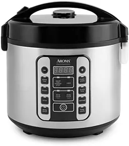 Aroma Housewares AROMA® Professional 20-Cup (Cooked) / 5Qt. Digital Rice Cooker, Steamer, and Slow Cooker Pot with 10 Smart Cooking Modes, Including Sauté-then-Simmer®