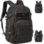 Tactical Laptop Backpack Military Backpack for Men Black Tactical Bag Backpack (Black)