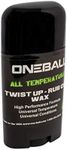 One Mfg F1 Twist Up All Temp Snowboard & Ski Wax 50g - Touch Free waxing Convenience