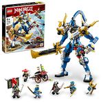 LEGO NINJAGO Jay’s Titan Mech 71785 Building Toy Set (794 Pieces)