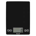 Escali Arti Digital Food Scale, Multi-Functional Kitchen Appliance, Precise Weight Measuring and Portion Control, Baking and Cooking Made Simple, Tempered Glass,, Black
