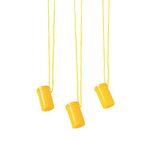 Fun Express - Yellow Air Blaster - Toys - Noisemakers - Spirit Noisemakers - 12 Pieces