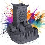 JOYLORD 8 Inch Dice Tower - Wolf Head DND Dice Tower with DIY-Friendly Features for Dice Tower Dungeons and Dragons - Ideal Gift for Dice Rollers