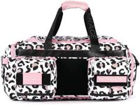 40L Ultimate Duffle Bag (Leopard Pink Zip)