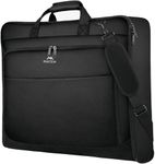 MATEIN Suit Carrier for Men, Travel Garment Bags with Strap for Business, Travel Suit Bag for Men Women, Waterproof Wrinkle Free Garment Covers (BLACK)