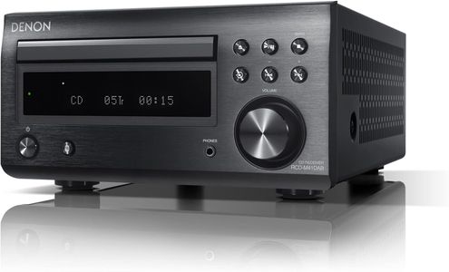 Denon D-M41DAB HiFi System – Black Compact Stereo