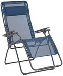 Lafuma LFM3121-8547 Futura XL Zero Gravity Recliner-Basalt Steel Frame, Ocean Batyline Fabric
