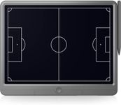 TUGAU Soccer Tactic Board 15 inch,Soccer Coaching Electronic Practice Board, Portable Erasable Pro Strategy Board for Training Teaching Competition Command,Tactical Drawing Tablet Coach Gifts